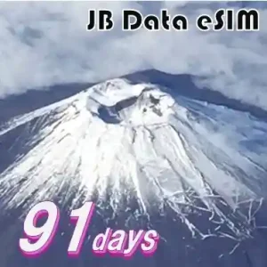 【JB Data eSIM】91天_3個月