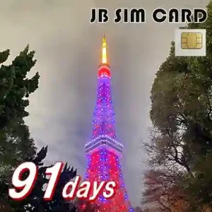 jbsim-91 【JB SIM Card】91日