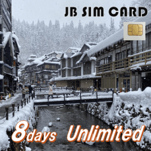 Prepaid SIMCard 8 days unlimited